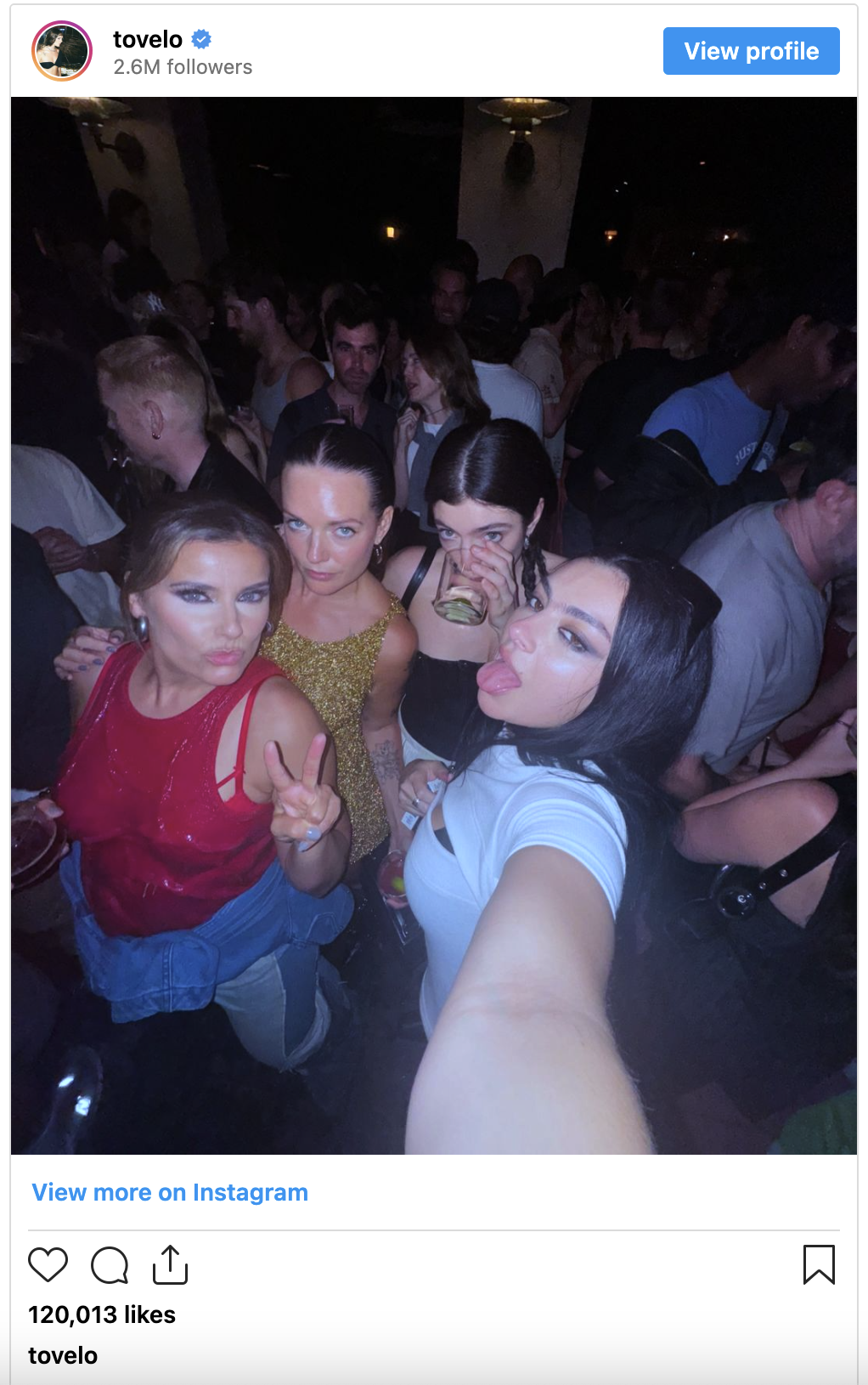 Tove Lo Shares Brat Summer Selfie With Charli XCX, Lorde & Nelly Furtado